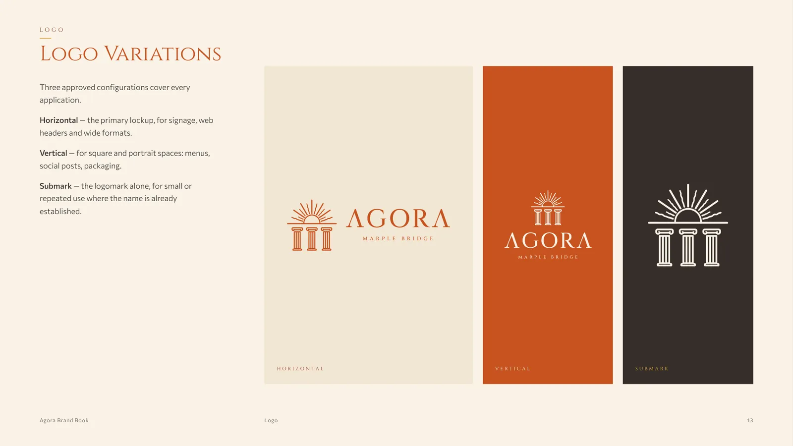 Logo variations