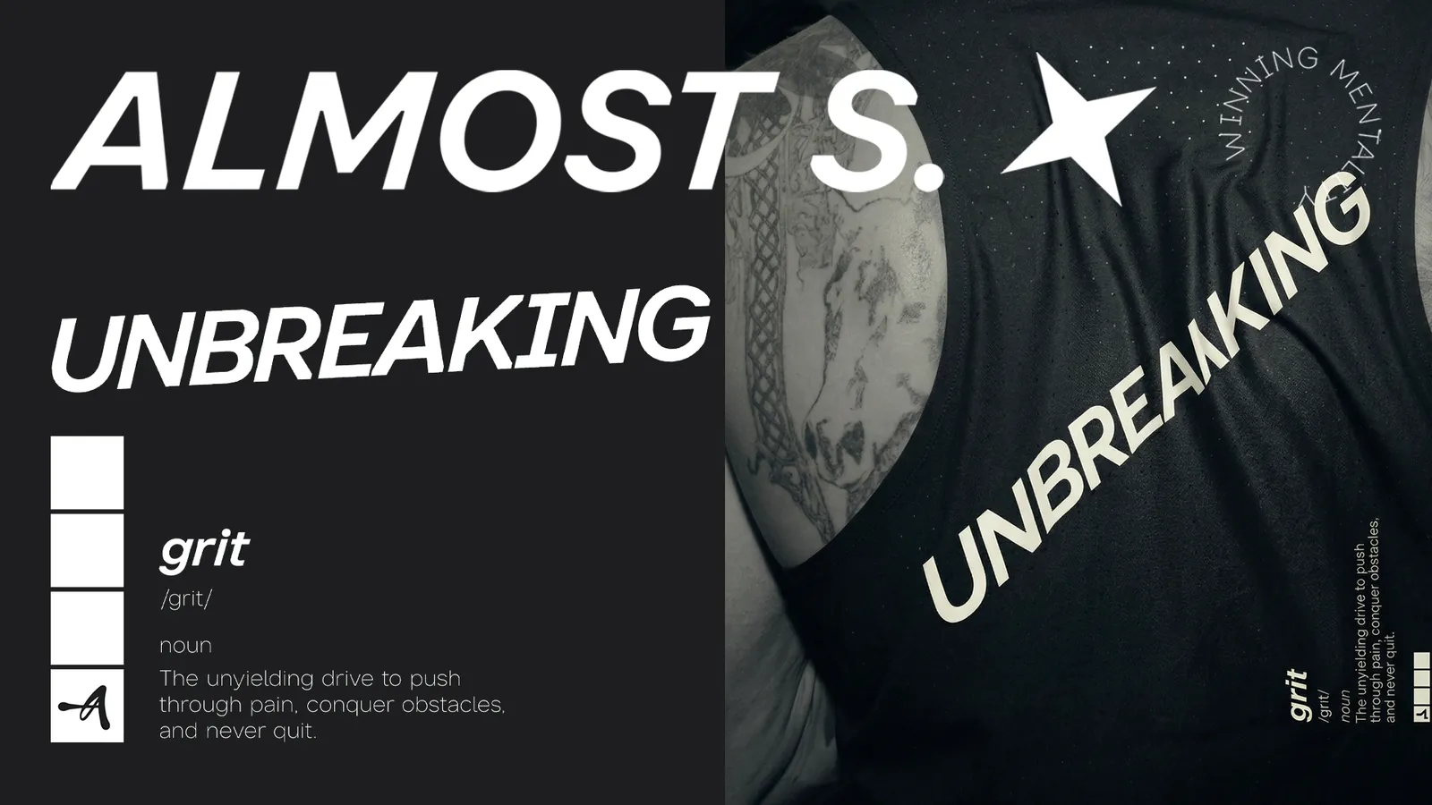 UNBREAKING tee, back