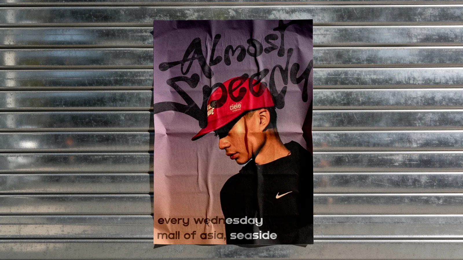 Weekly run poster: every Wednesday, Mall of Asia seaside