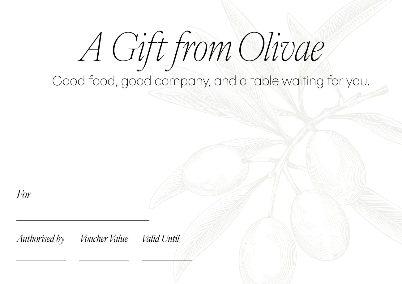 Gift card, front