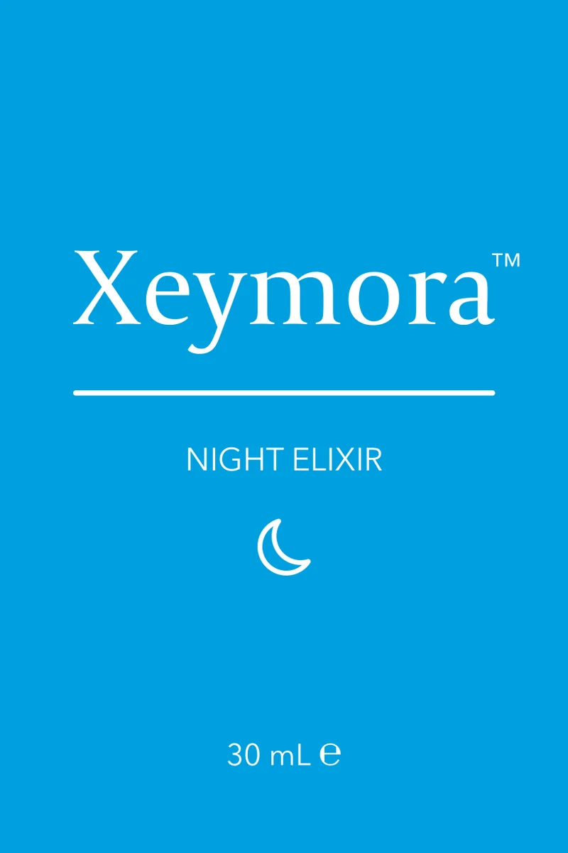 Bottle label: Night Elixir, 30 ml